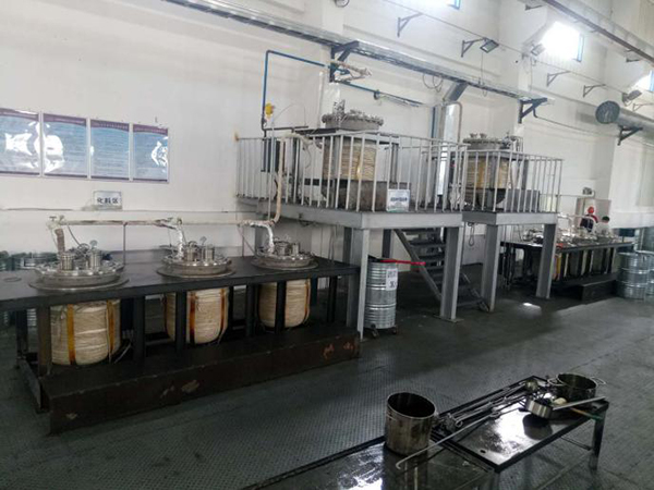 鋰業(yè)加工現(xiàn)場