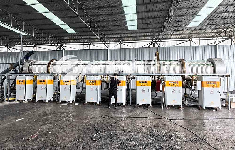 電磁感應(yīng)加熱回轉(zhuǎn)窯